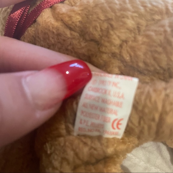 ORIGINAL TY BEANIE BABIE| Curly 1996 Collection - Picture 8 of 9